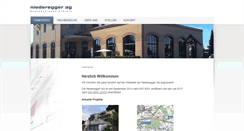 Desktop Screenshot of niederegger.ch